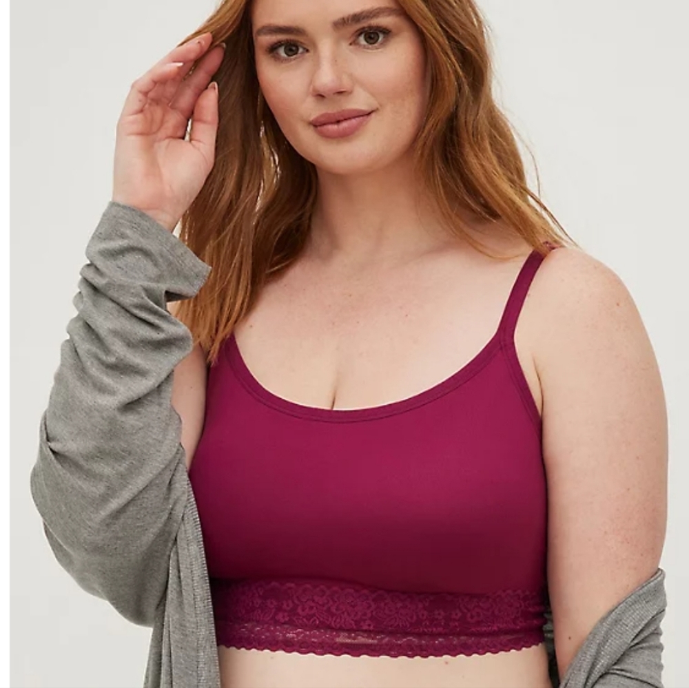 Torrid Lightly Padded Bralette NWT